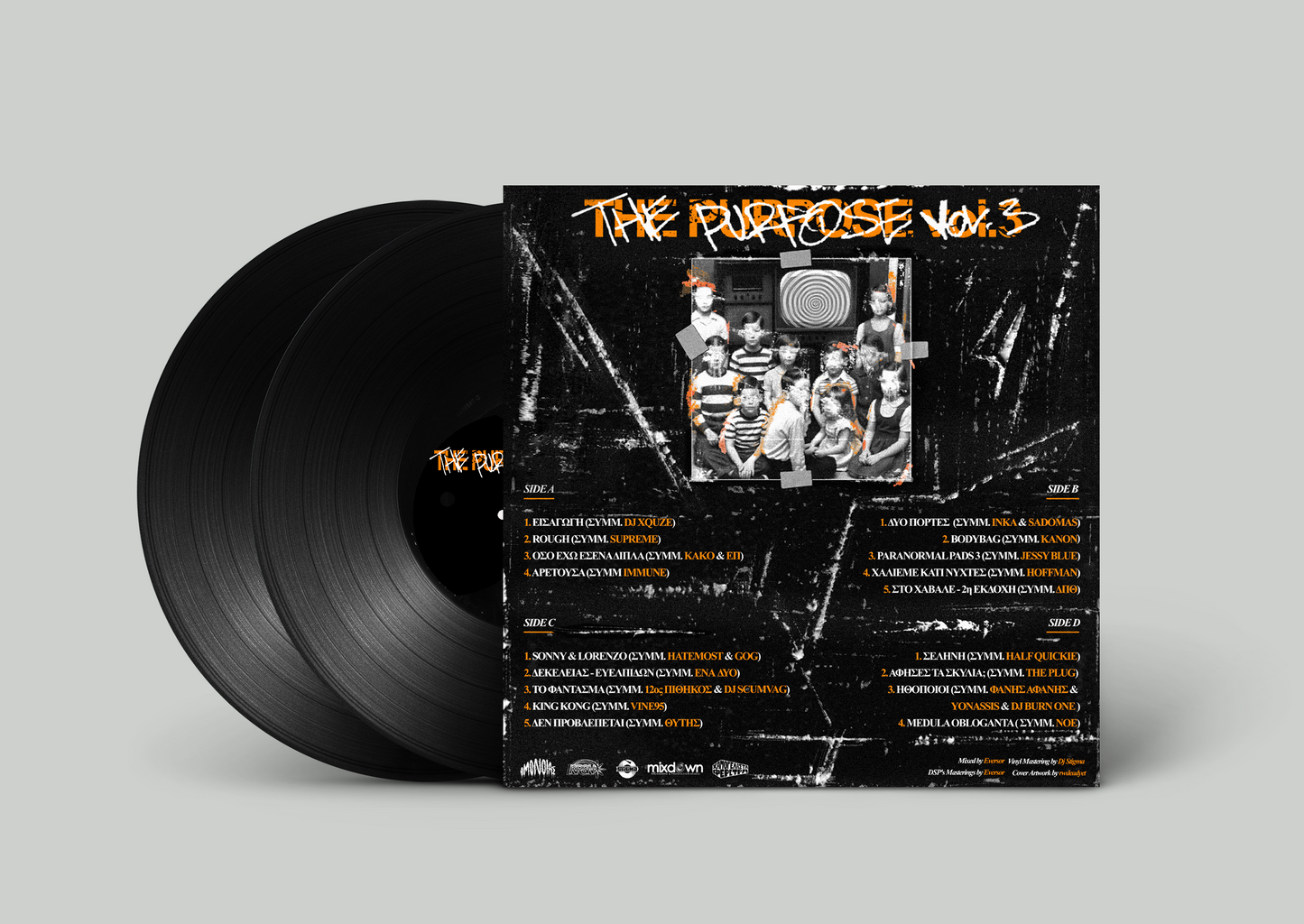 THE PURPOSE 3 DOUBLE 12" GATEFOLD LIMITED BLACK VINYL (PRE-ORDER)