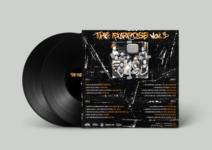 THE PURPOSE 3 DOUBLE 12" GATEFOLD LIMITED BLACK VINYL (PRE-ORDER)